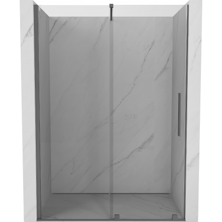 Mexen Velar uși de duș glisante 140 cm, transparent, metal armat - 871-140-000-01-95