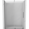 Mexen Velar uși de duș glisante 140 cm, înghețat, gun metal - 871-140-000-31-95