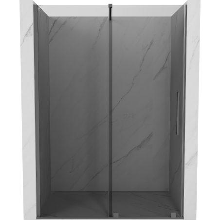 Mexen Velar usa de duș glisantă 150 cm, grafit, gun metal - 871-150-000-41-95
