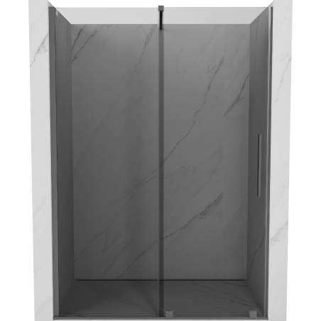 Mexen Velar uși de duș culisante 150 cm, grafit, gun metal - 871-150-000-41-95