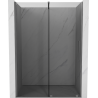 Mexen Velar usa de duș glisantă 150 cm, grafit, gun metal - 871-150-000-41-95