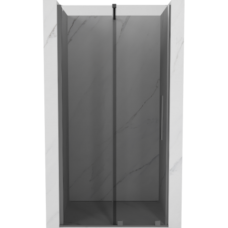 Mexen Velar uși de duș glisante 120 cm, grafit, gun metal - 871-120-000-41-95