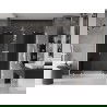 Mexen Velar Duo uși de duș glisante 180 cm, grafit, alb - 871-180-000-42-20