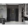 Mexen Velar Duo 170 cm-es tolható zuhanyajtó, grafit, arany - 871-170-000-42-50