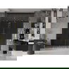Mexen Velar Duo uși de duș glisante 170 cm, grafit, auriu periat - 871-170-000-42-55