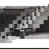 Mexen Velar Duo tolózuhany ajtó 180 cm, grafit, szálcsiszolt gun gray - 871-180-000-42-66