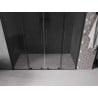 Mexen Velar Duo uși de duș glisante 180 cm, grafit, negre - 871-180-000-42-70