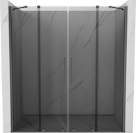 Mexen Velar Duo toló zuhanyajtó 170 cm, grafit, gun metal - 871-170-000-42-95