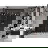 Mexen Velar Duo uși de duș glisante 180 cm, grafit, nichel periat - 871-180-000-42-97