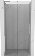 Mexen Velar L uși de duș glisante 110 cm, transparent, crom - 871-110-003-01-01