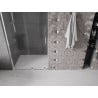 Mexen Velar L tolóajtós zuhanyajtó 110 cm, átlátszó, króm - 871-110-003-01-01
