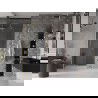 Mexen Velar L uși de duș glisante 100 cm, transparent, aurii periate - 871-100-003-01-55