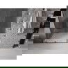 Mexen Velar L uși de duș glisante 100 cm, transparente, gun gray periat - 871-100-003-01-66