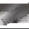 Mexen Velar L uși de duș glisante 100 cm, transparente, gun gray periat - 871-100-003-01-66
