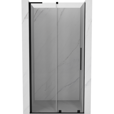 Mexen Velar L uși de duș glisante 100 cm, transparent, negru - 871-100-003-01-70
