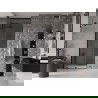 Mexen Velar L uși de duș glisante 100 cm, transparent, negru - 871-100-003-01-70
