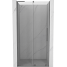 Mexen Velar L uși de duș glisante 90 cm, transparent, metal pistol - 871-090-003-01-95