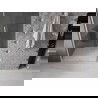 Mexen Velar L uși de duș culisante 120 cm, transparent, nichel periat - 871-120-003-01-97