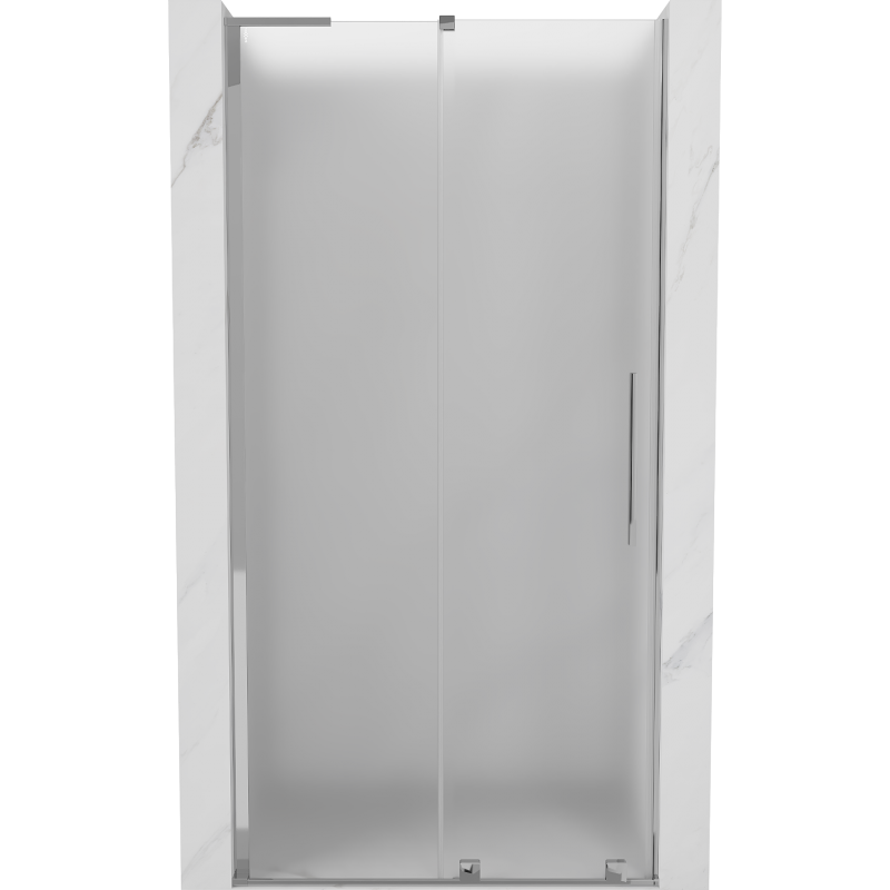 Mexen Velar L uși de duș glisante 90 cm, satinată, crom - 871-090-003-31-01