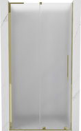 Mexen Velar L uși de duș culisante 90 cm, gheață, aurii - 871-090-003-31-50