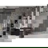 Mexen Velar L uși de duș culisante 90 cm, gheață, aurii - 871-090-003-31-50