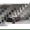 Mexen Velar L uși de duș glisante 100 cm, înghețat, aurii periate - 871-100-003-31-55