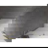 Mexen Velar L ușă de duș glisantă 110 cm, mată, aurie periată - 871-110-003-31-55