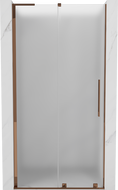 Mexen Velar L ușă de duș glisantă 100 cm, mat, aur roz - 871-100-003-31-60