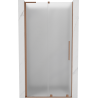 Mexen Velar L uși de duș culisante 120 cm, înghețat, cupru periat - 871-120-003-31-65