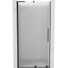 Mexen Velar L uși de duș glisante 90 cm, înghețate, negre - 871-090-003-31-70