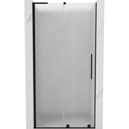 Mexen Velar L ușă de duș glisantă 100 cm, mat, negru - 871-100-003-31-70