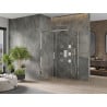 Mexen Omega tolóajtós zuhanykabin 120 x 90 cm, Átlátszó, Króm - 825-120-090-01-00