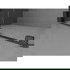 Mexen Velar L uși de duș glisante 120 cm, mat, negre - 871-120-003-31-70