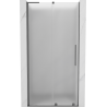 Mexen Velar L uși de duș glisante 90 cm, mat, gun metal - 871-090-003-31-95