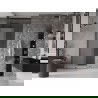 Mexen Velar L uși de duș glisante 90 cm, mat, gun metal - 871-090-003-31-95