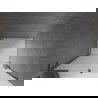 Mexen Velar L uși duș glisante 100 cm, înghețat, gun metal - 871-100-003-31-95