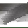 Mexen Velar L uși de duș glisante 90 cm, înghețat, nichel periat - 871-090-003-31-97
