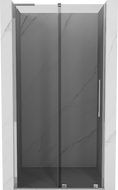 Mexen Velar L ușă de duș glisantă 100 cm, grafit, crom - 871-100-003-41-01