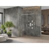 Mexen Omega cabină de duș culisantă 130 x 70 cm, transparentă, crom - 825-130-070-01-00