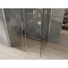 Mexen Omega cabina de duș glisantă 130 x 90 cm, transparentă, crom - 825-130-090-01-00