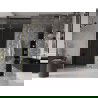 Mexen Velar L uși de duș glisante 120 cm, grafit, auriu periat - 871-120-003-41-55