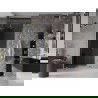 Mexen Velar L uși de duș glisante 120 cm, grafit, auriu periat - 871-120-003-41-55