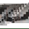Mexen Velar L uși duș glisante 110 cm, grafit, aur roz - 871-110-003-41-60