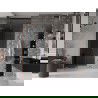 Mexen Velar L uși de duș glisante 120 cm, grafit, cupru periat - 871-120-003-41-65