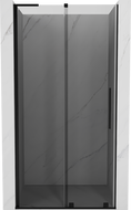 Mexen Velar L uși de duș glisante 110 cm, grafit, negru - 871-110-003-41-70