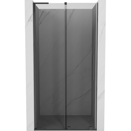 Mexen Velar L uși de duș glisante 100 cm, grafit, gun gray periat - 871-100-003-41-66