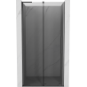 Mexen Velar L uși de duș glisante 100 cm, grafit, gun gray periat - 871-100-003-41-66