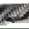 Mexen Velar L uși de duș glisante 110 cm, grafit, gun metal - 871-110-003-41-95