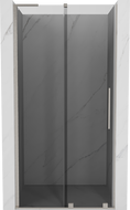 Mexen Velar L uși de duș glisante 110 cm, grafit, nichel periat - 871-110-003-41-97