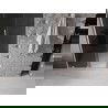 Mexen Velar L uși de duș glisante 110 cm, grafit, nichel periat - 871-110-003-41-97